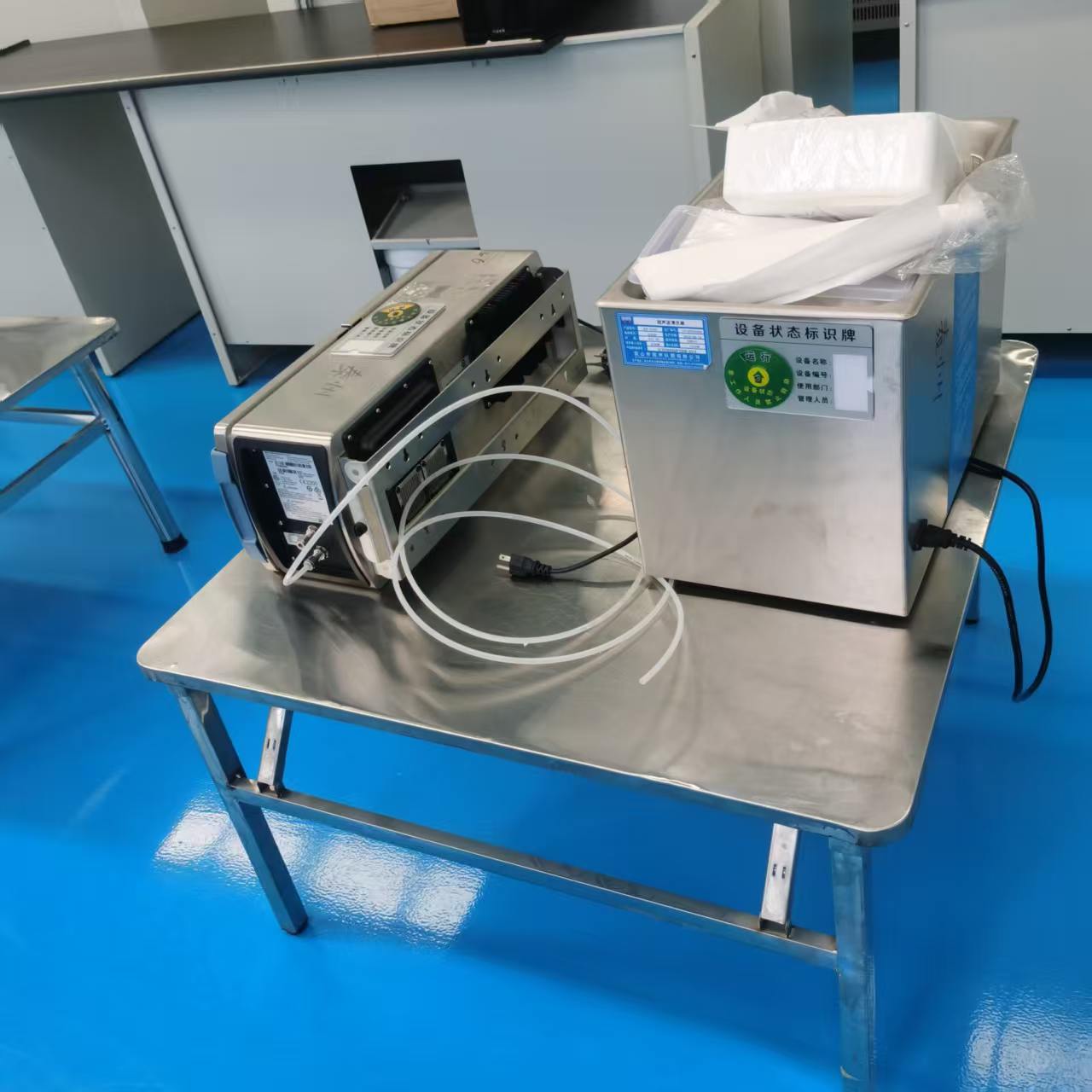 台式实验室超声波清洗机 实验室玻璃器皿精密超声除污清洗设备 - 缩略图2