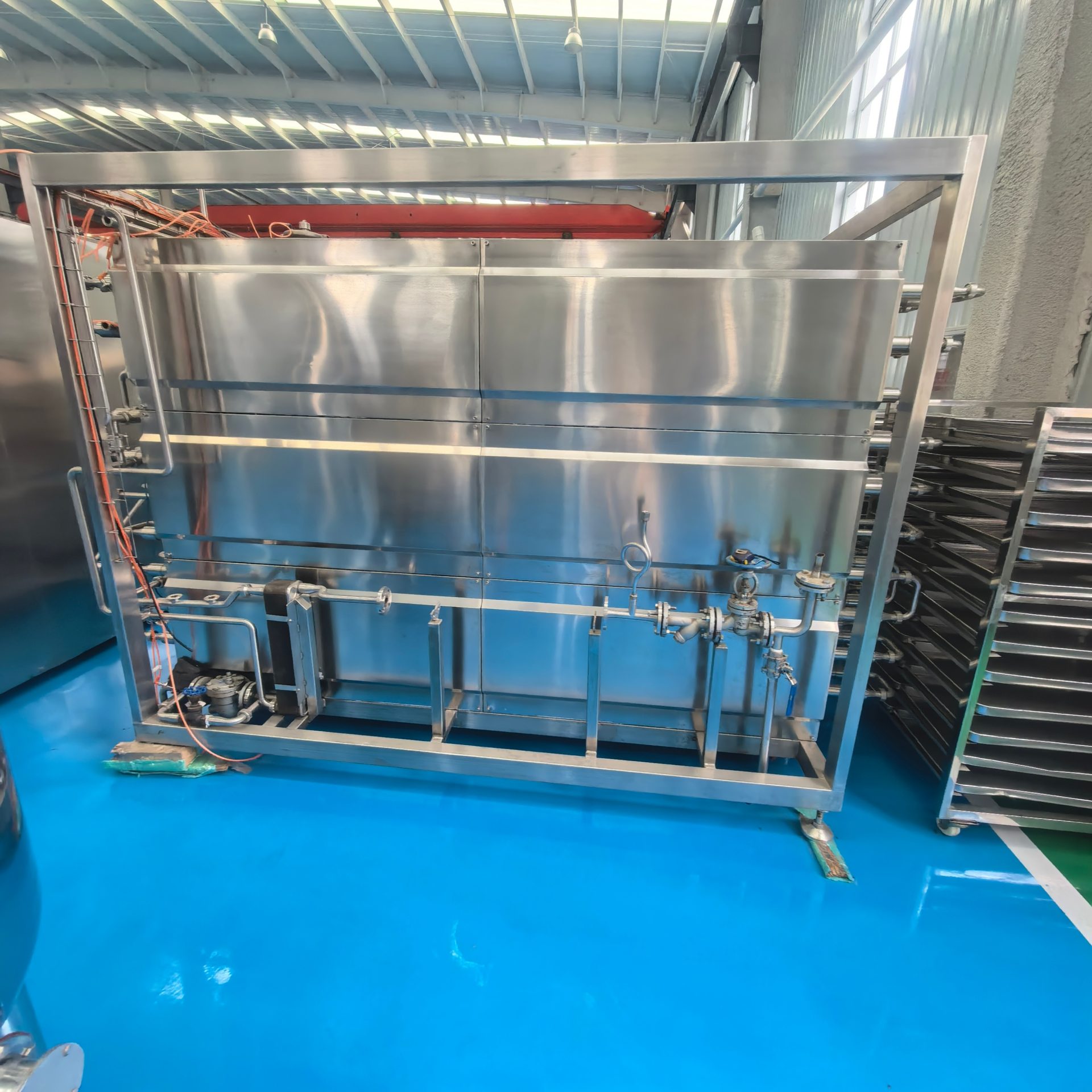 1 吨每小时管式 UHT杀菌机 316L不锈钢果汁牛奶中药提取液超高温瞬时灭菌设备 - 缩略图3