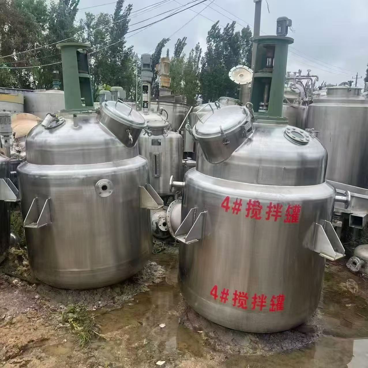 1立方不锈钢反应釜 - 缩略图5