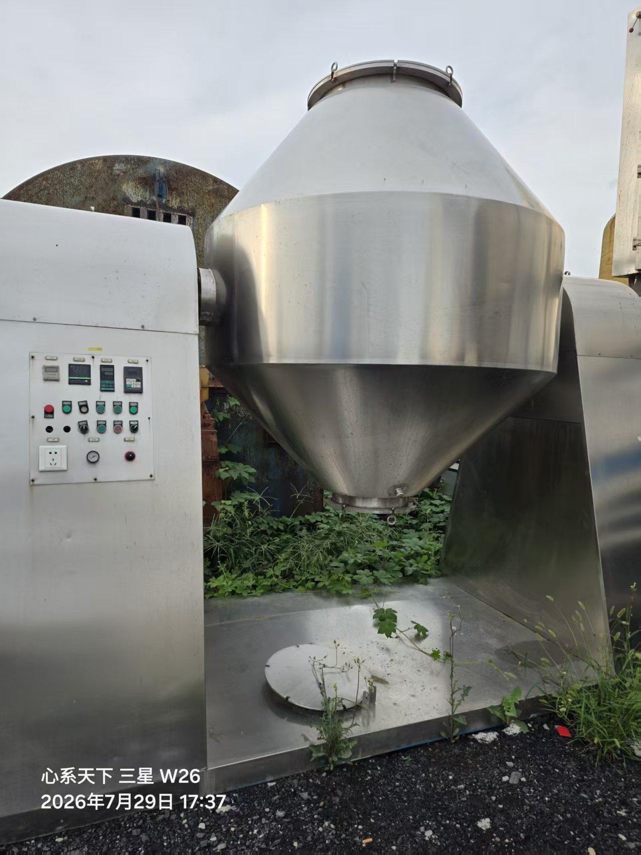 4000L不锈钢双锥干燥机 - 缩略图2