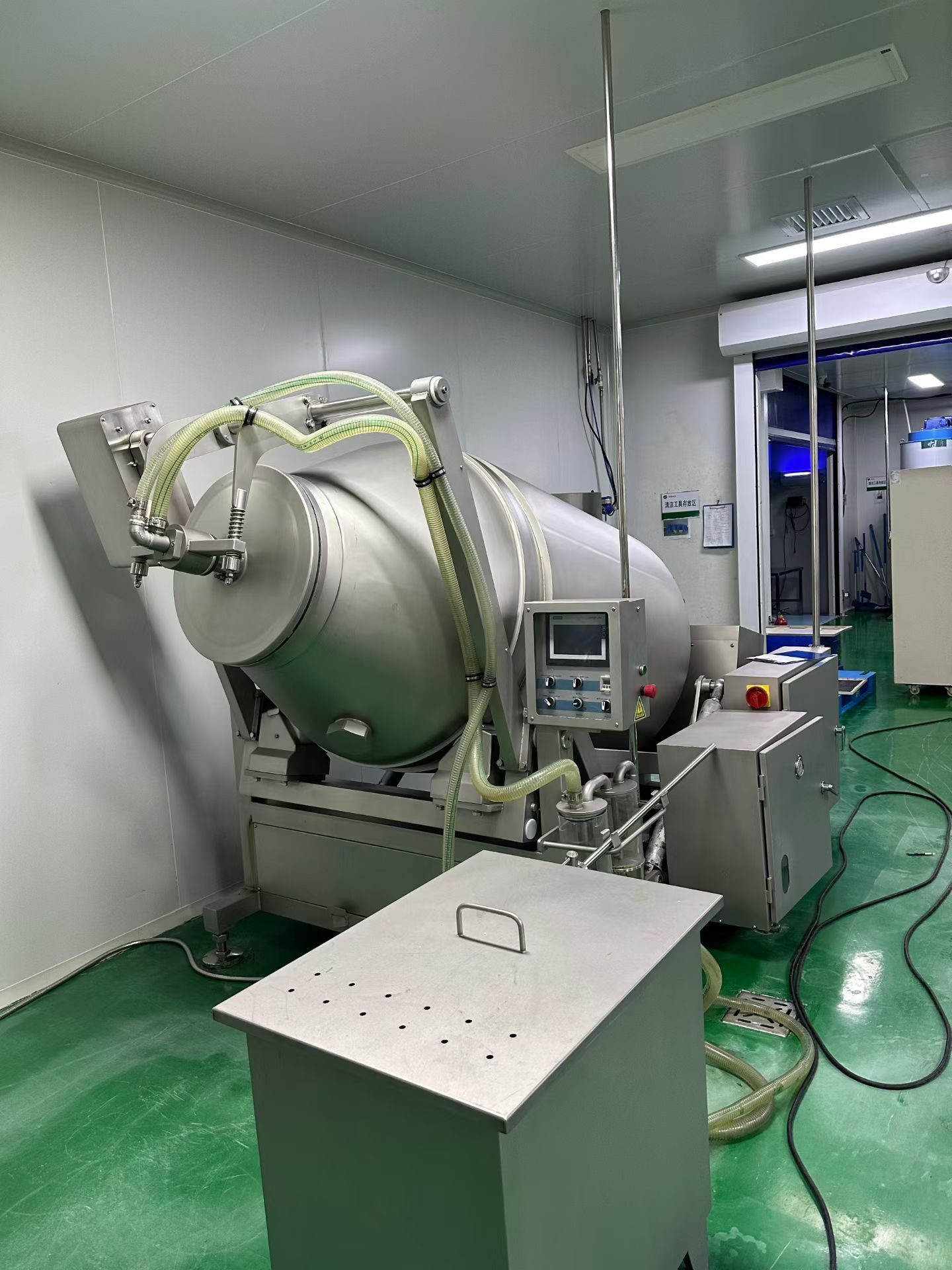 济宁梁山二手滚揉机现货 商用肉制品入味真空滚揉设备