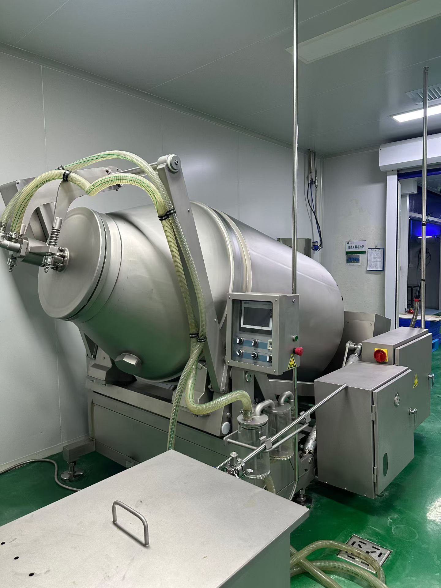 济宁梁山二手滚揉机现货 商用肉制品入味真空滚揉设备 - 缩略图4