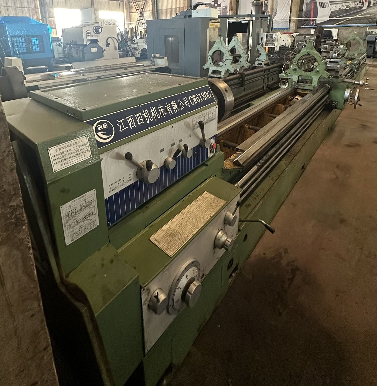 江西四机CW6180G重型卧式普通车床2023年产