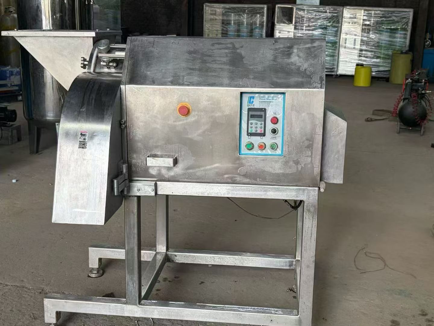 二手三维切丁机 鲜肉微冻肉果蔬切丁设备 整机检修完毕