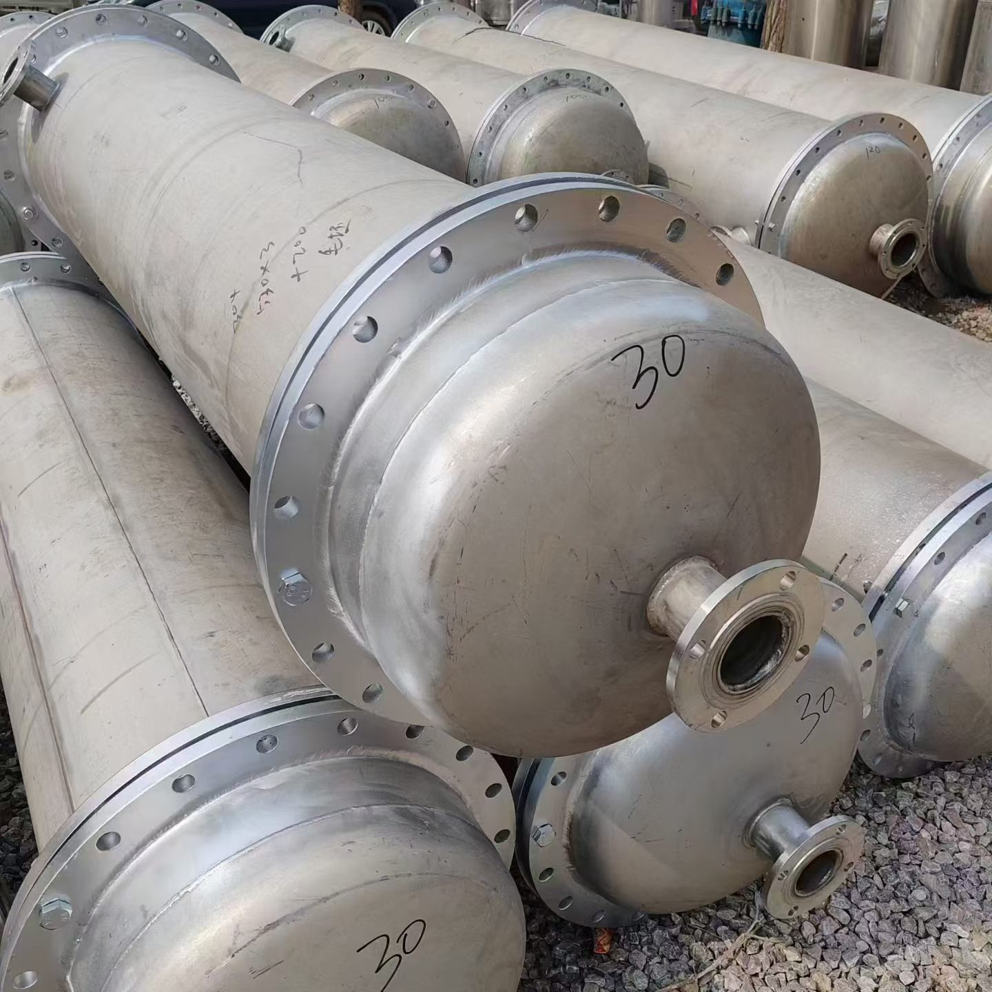 不锈钢列管冷凝器，钛材列管换热器 - 缩略图4