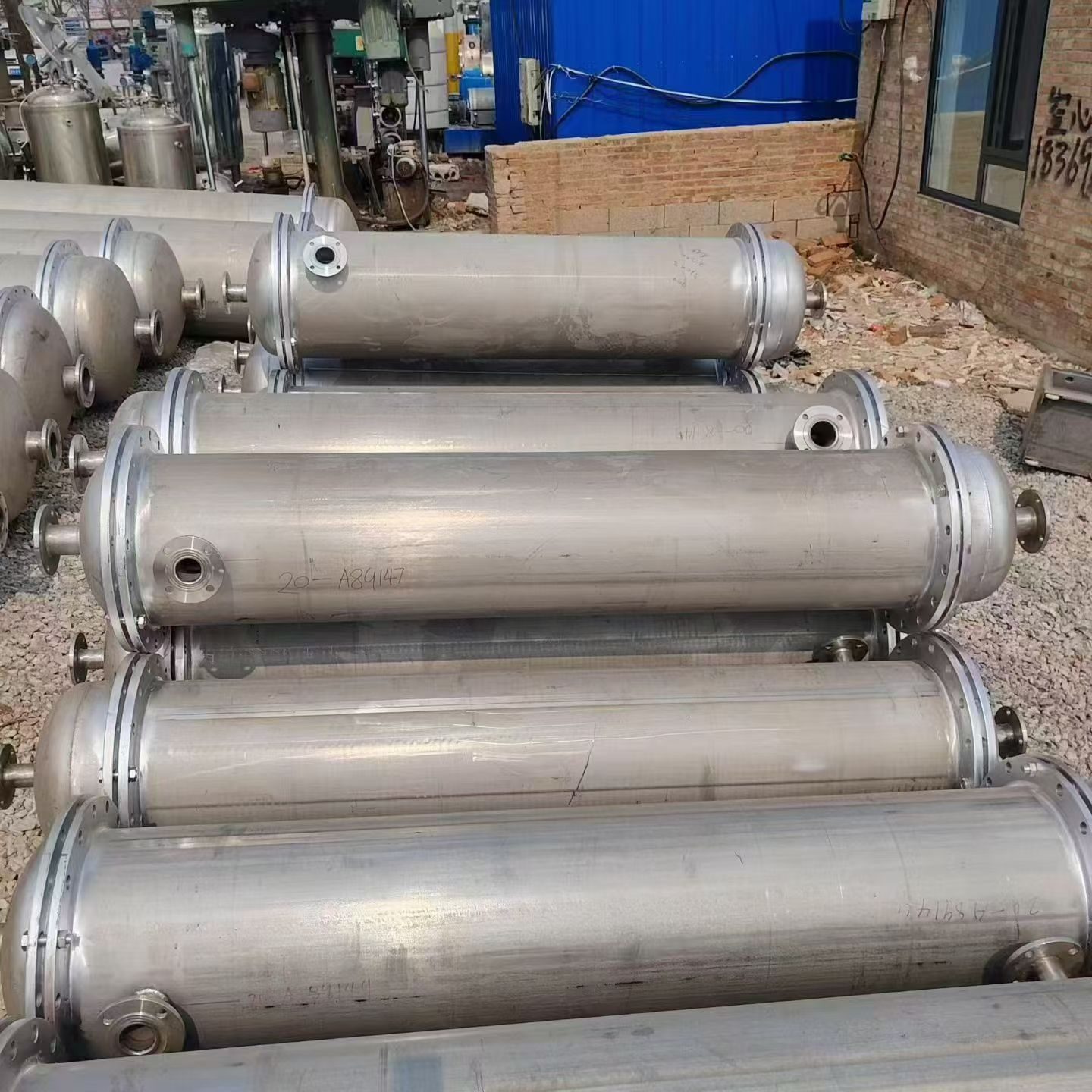 不锈钢列管冷凝器，钛材列管换热器 - 缩略图3