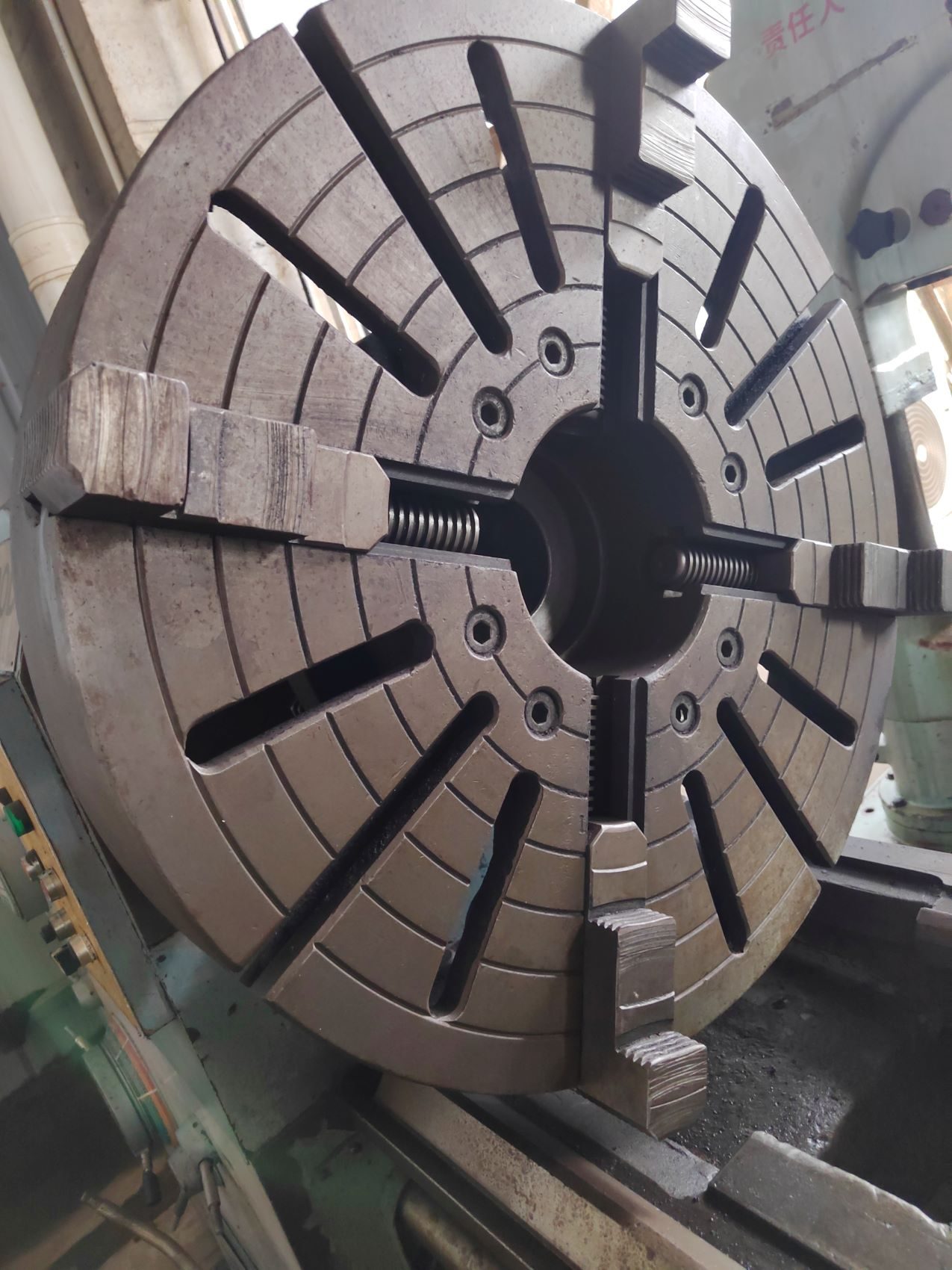 兰州机床厂CW6180D重型卧式车床，2006年出厂 - 缩略图3