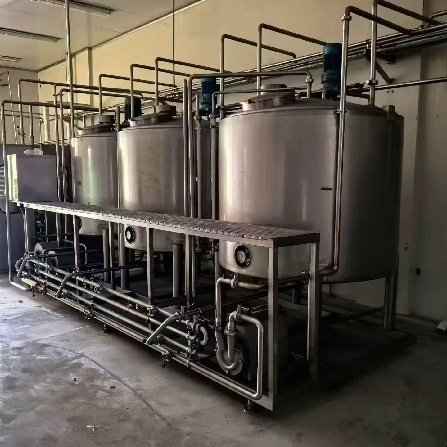 全新未用2吨CIP清洗机