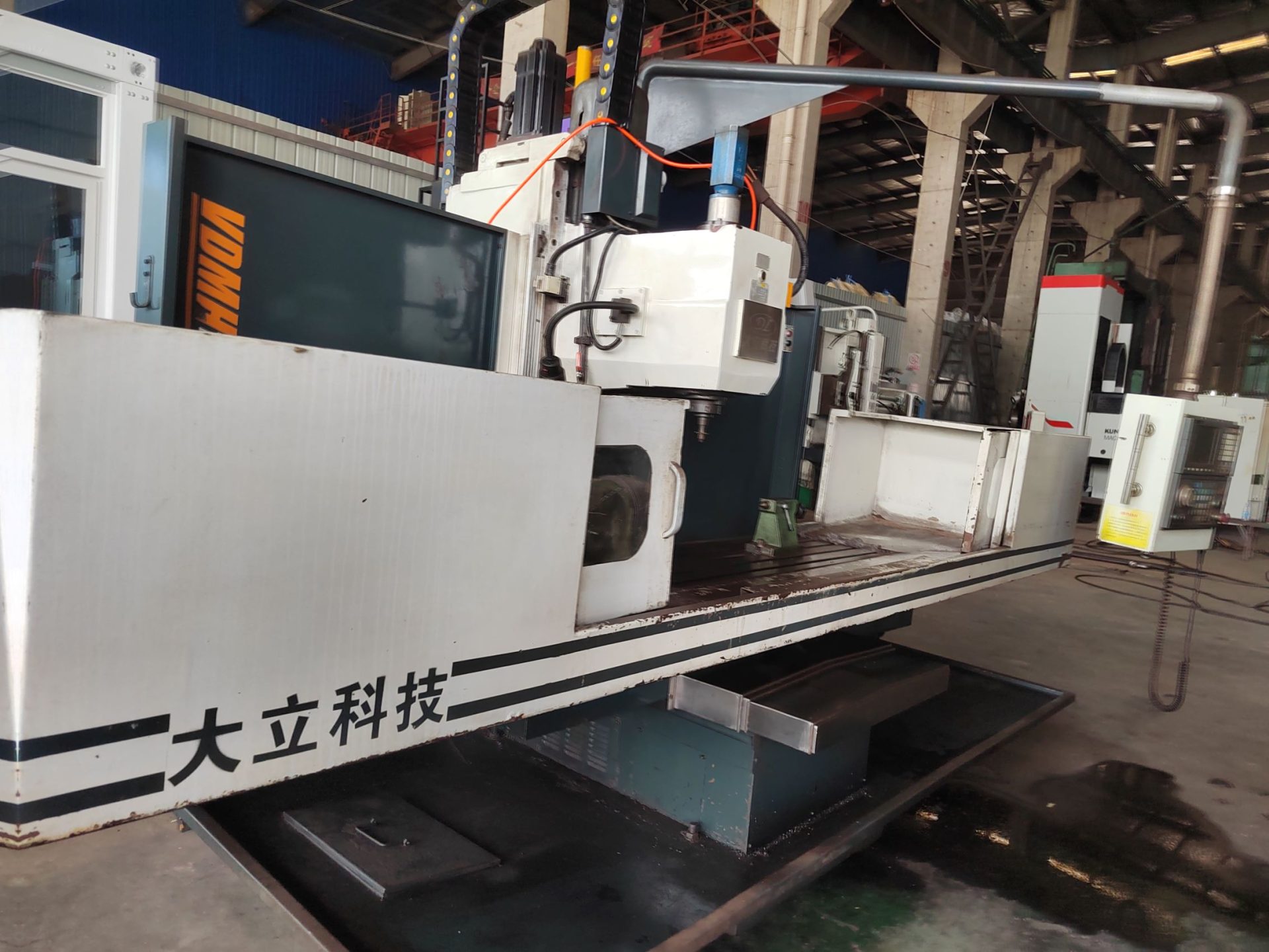 大立VDM1600数控床身铣床2014年8月出厂