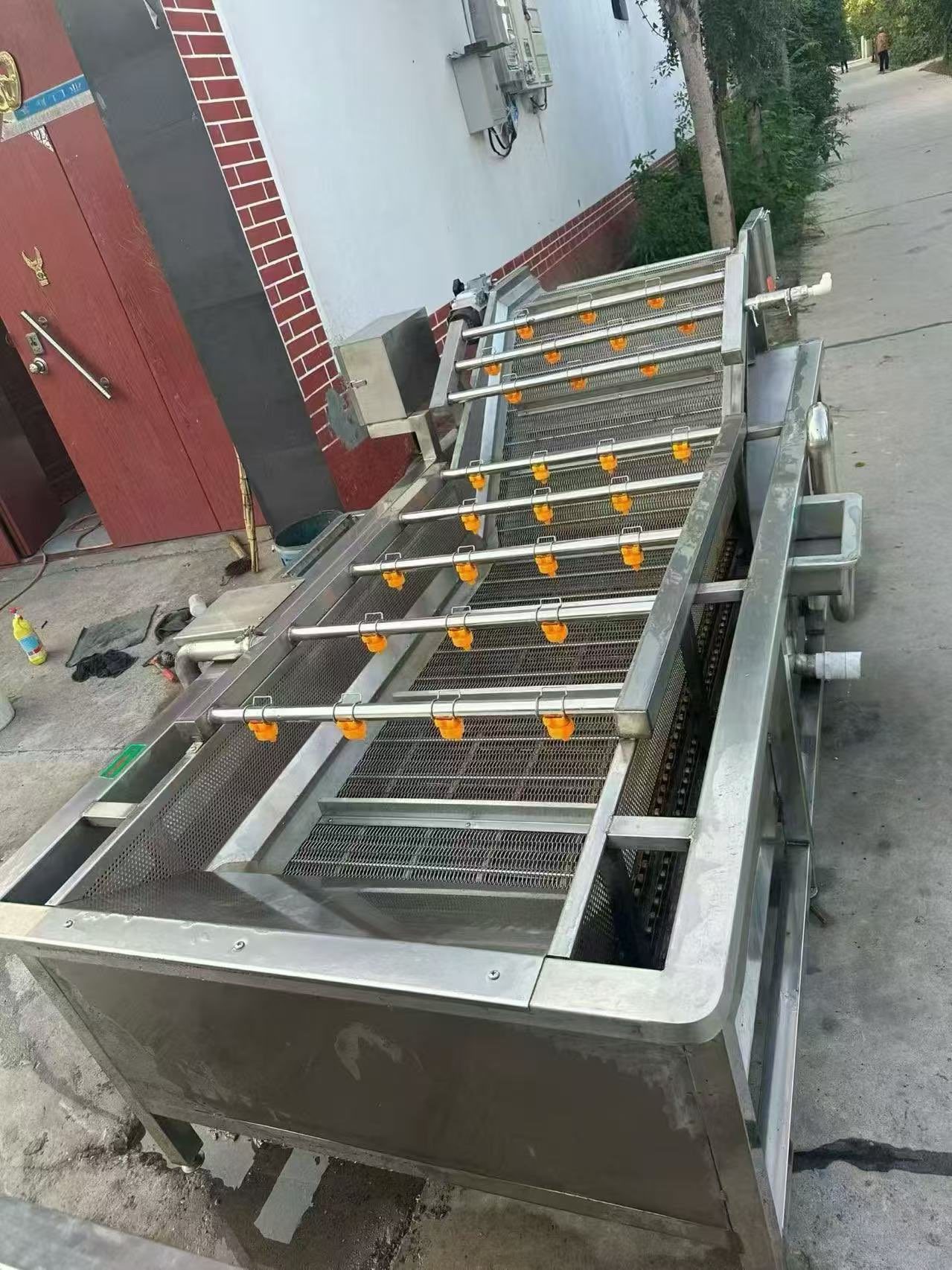 梁山舒克机械设备｜精品二手气泡清洗机 果蔬水产加工清洗设备 - 缩略图3