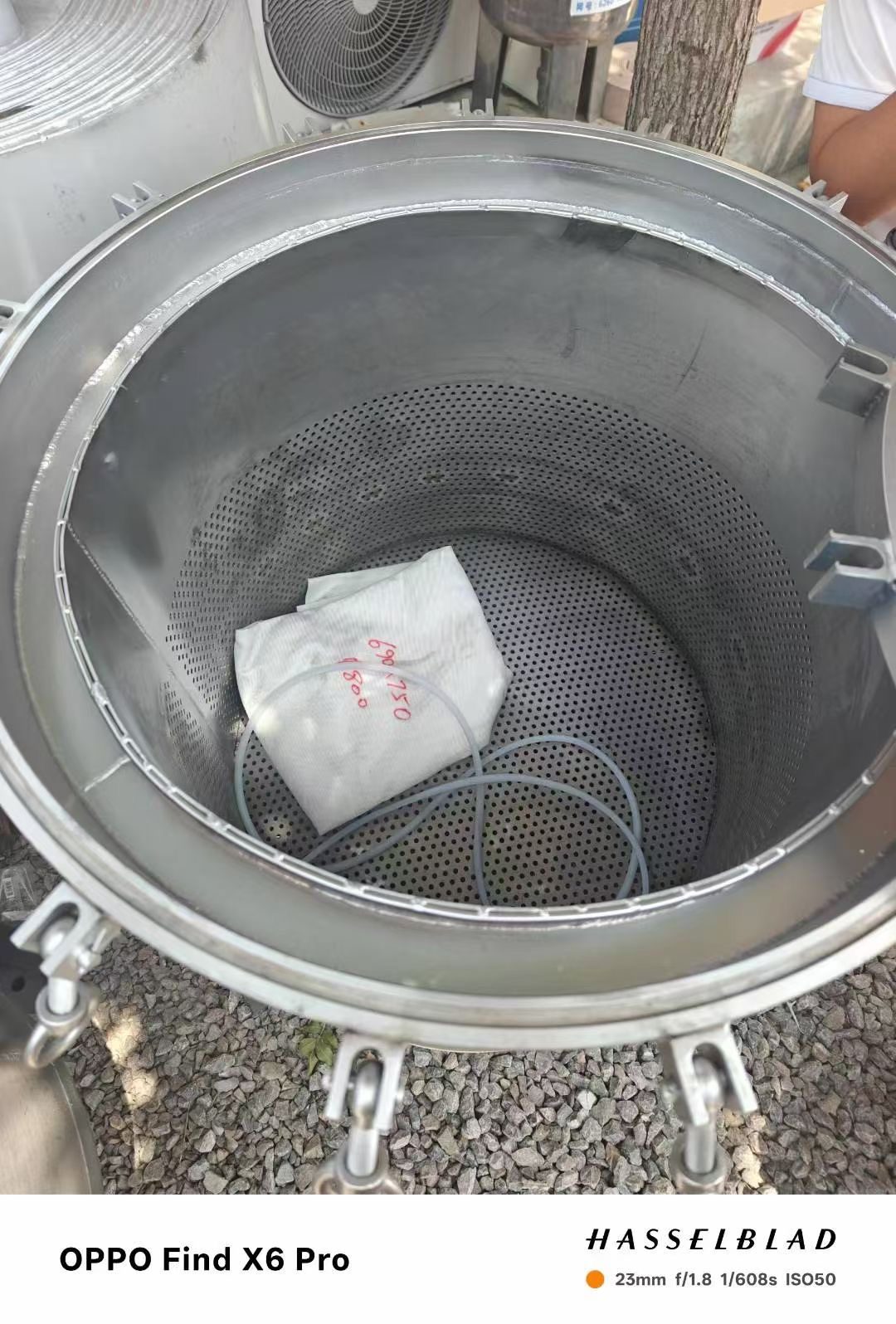 现货二手南阳远阳&phi;400不锈钢2袋式过滤器，304材质 - 缩略图2