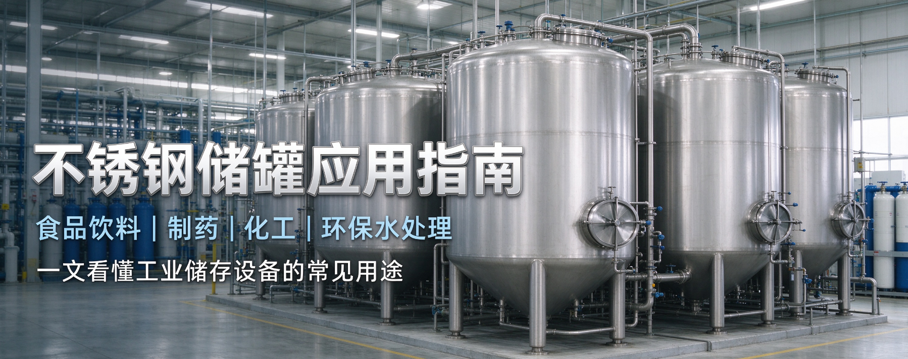 不锈钢储罐应用大盘点！这些行业都离不开它