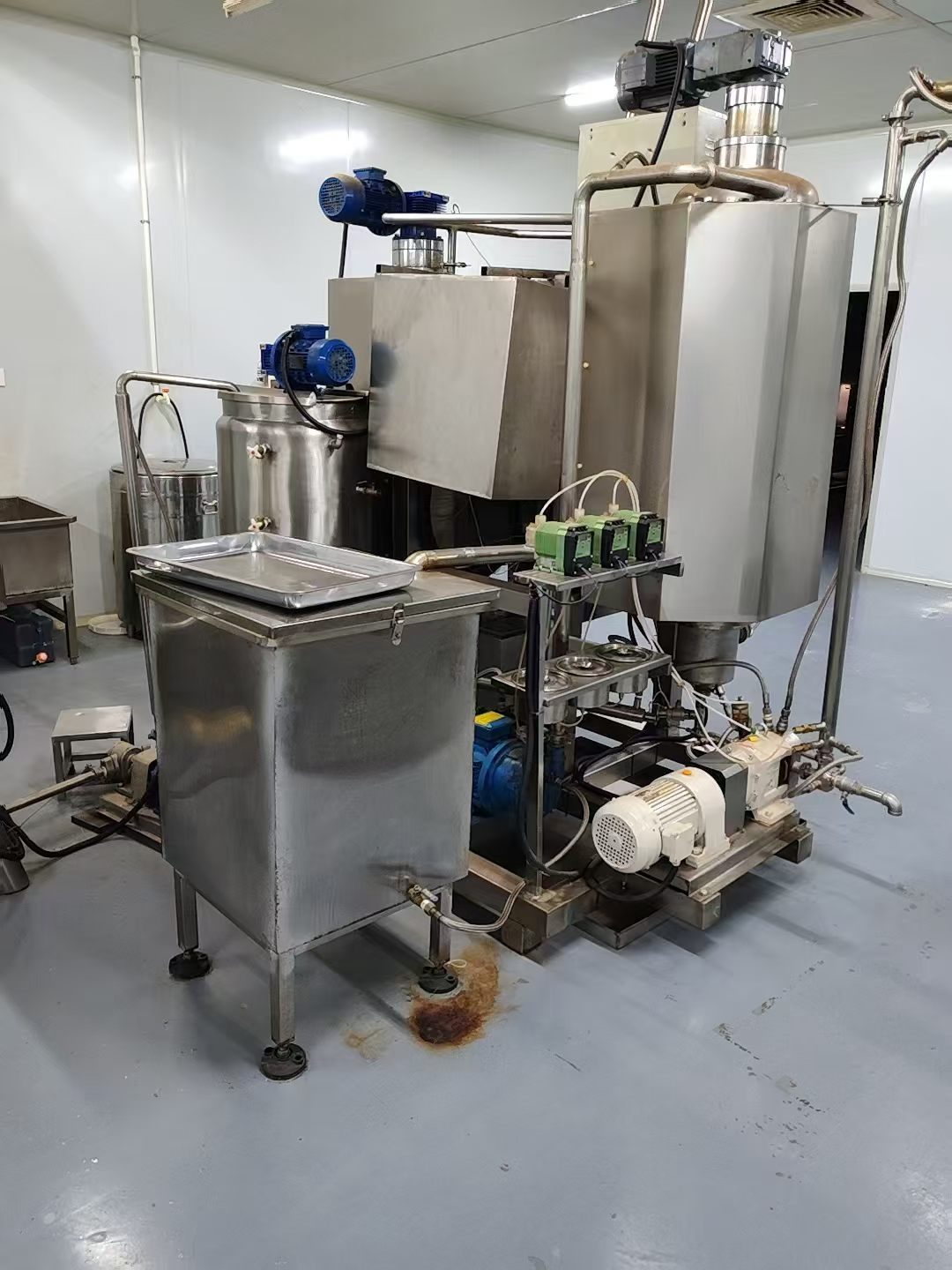 二手上海思恩PLC控制超导体真空连续薄膜熬糖机组整套生产线 - 缩略图5