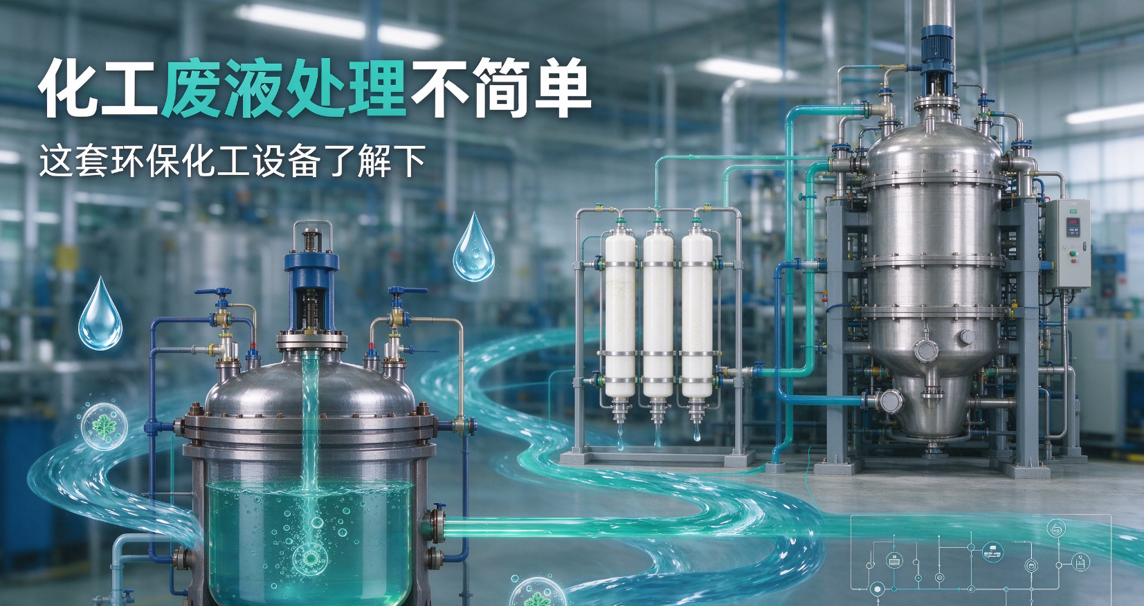 化工废液净化没那么容易，带你看懂环保化工设备