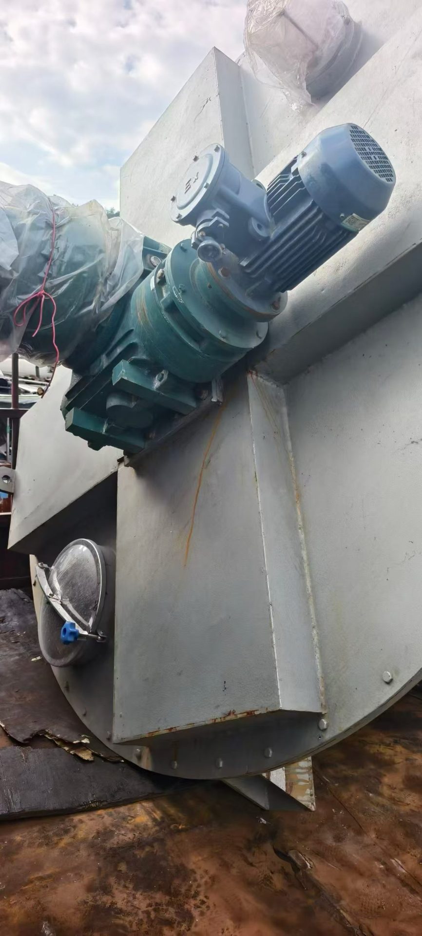 二手WH‑5000双螺旋锥形混合机 太阳臣5立方不锈钢锥形混料机 粉体混合设备 - 缩略图5