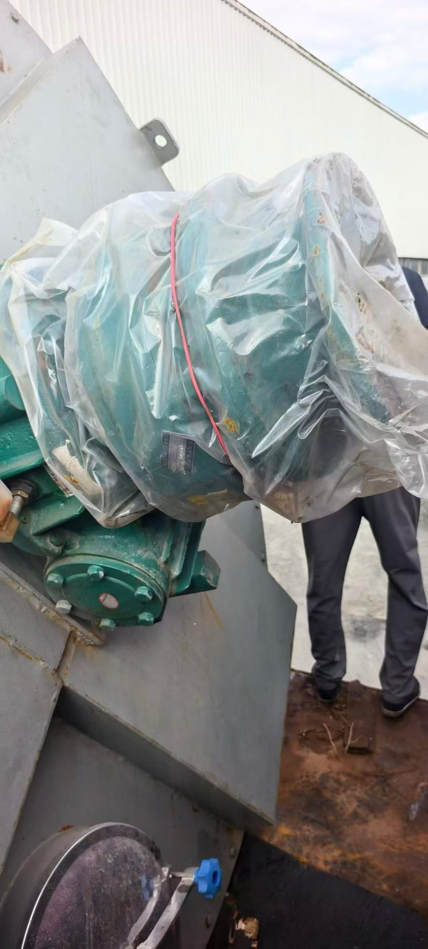 二手WH‑5000双螺旋锥形混合机 太阳臣5立方不锈钢锥形混料机 粉体混合设备 - 缩略图6