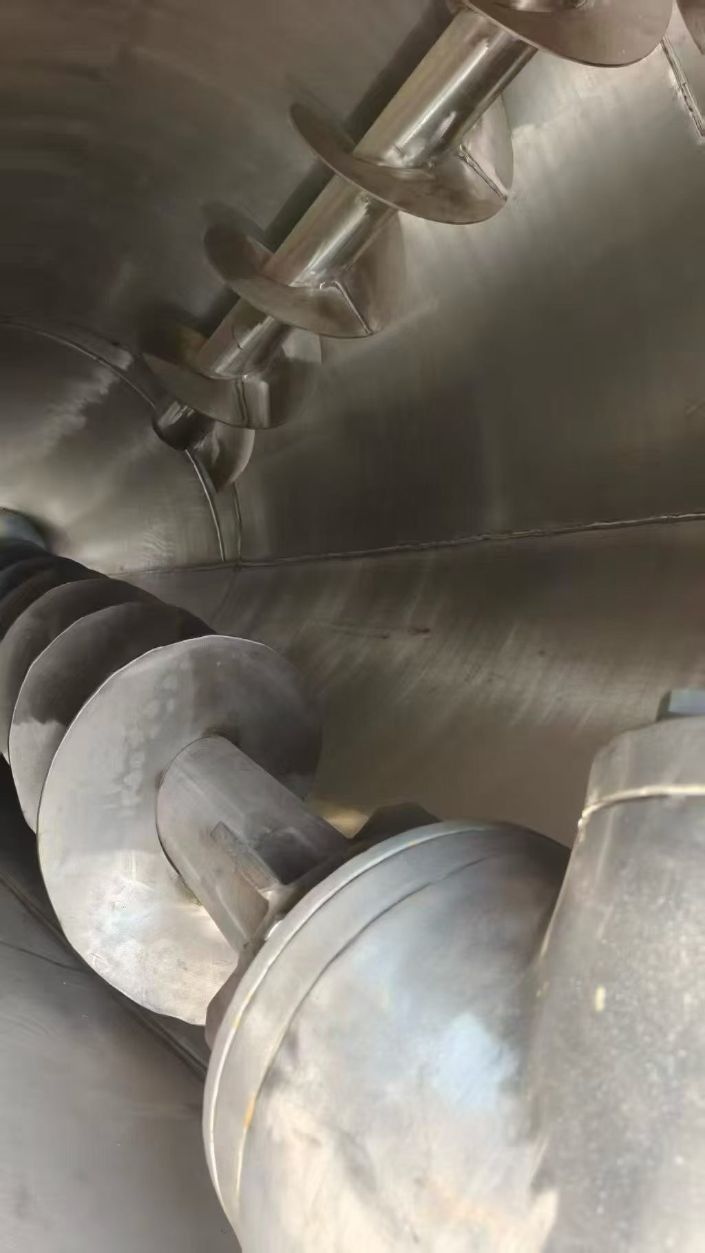 二手WH‑5000双螺旋锥形混合机 太阳臣5立方不锈钢锥形混料机 粉体混合设备