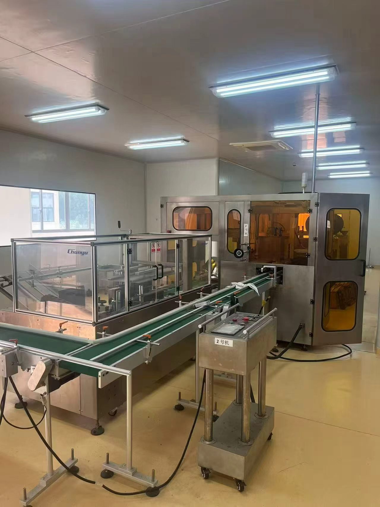 楚天科技口服液全套生产线 立式超声波洗瓶机+灌轧机+贴标机 二手整套口服液联动线 - 缩略图7