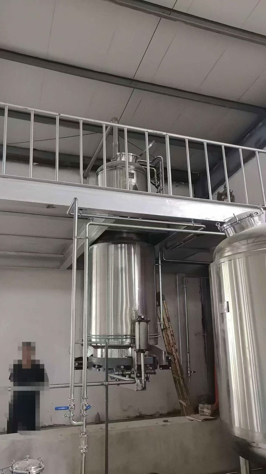 二手江苏炬峰1000L双效浓缩器 中药提取浓缩整套设备 - 缩略图7