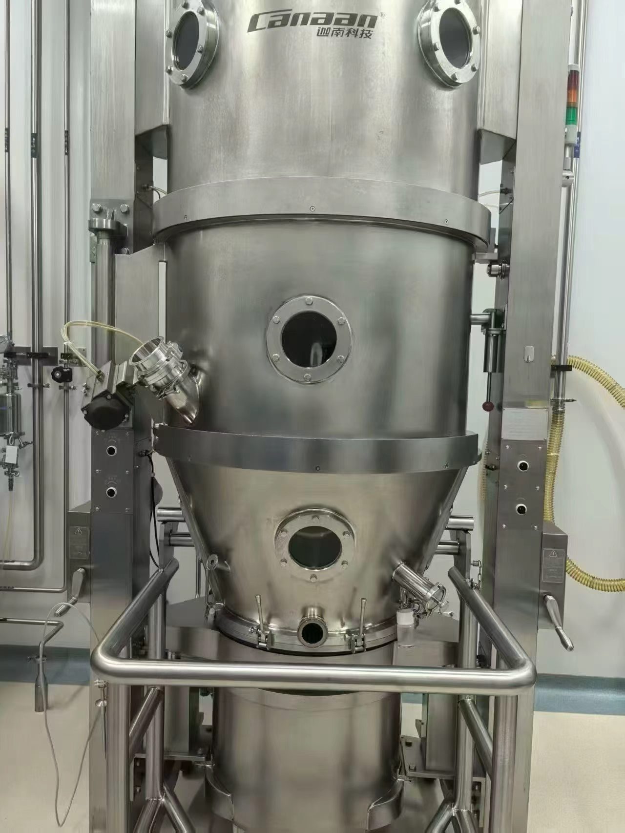 现货整套二手制药固体制剂生产线 湿法制粒机 沸腾干燥机 包衣机 铝塑泡罩包装线 - 缩略图2