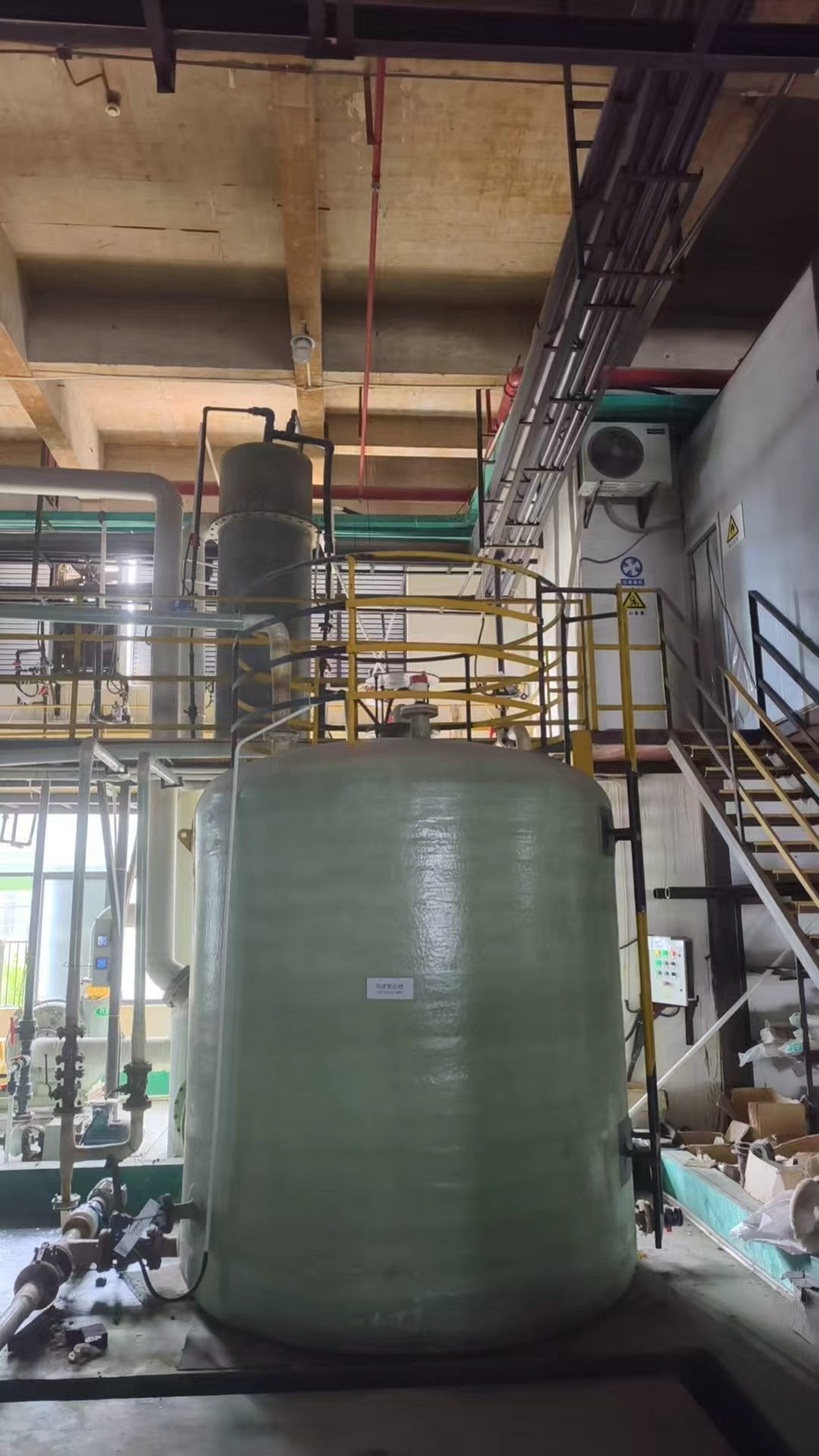 二手玻璃钢储罐 洗涤塔 防腐离心风机 化工防腐储料罐废气处理成套设备 - 缩略图9