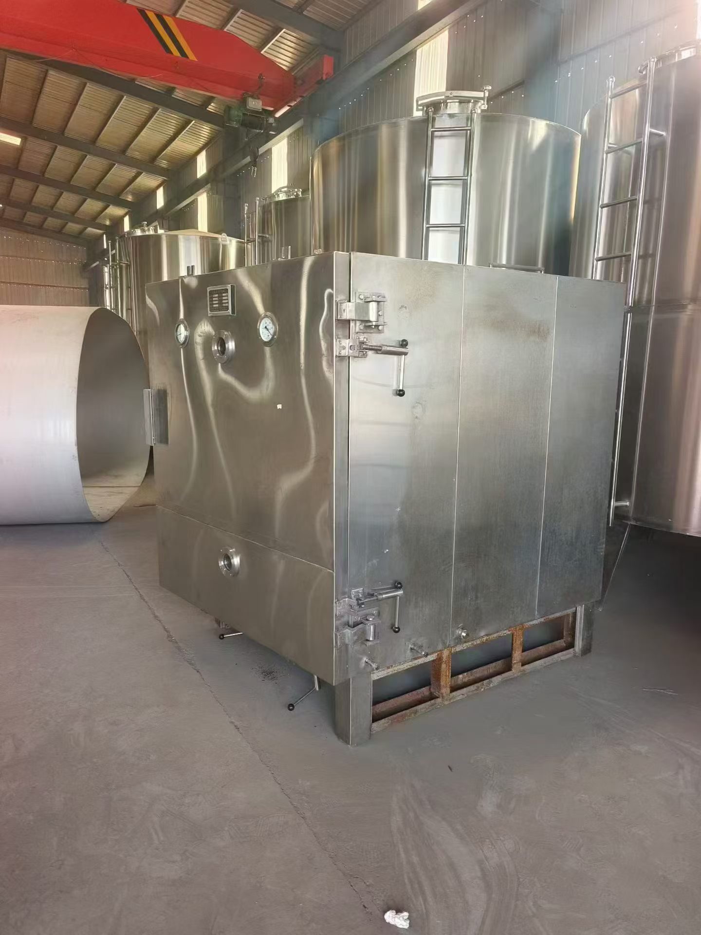 二手FZG低温真空干燥箱 南京群邦 304不锈钢真空烘箱 食品医药真空干燥设备 - 缩略图8
